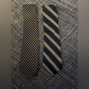 Brooks Brothers ties. 100% silk. 2 ties for $45